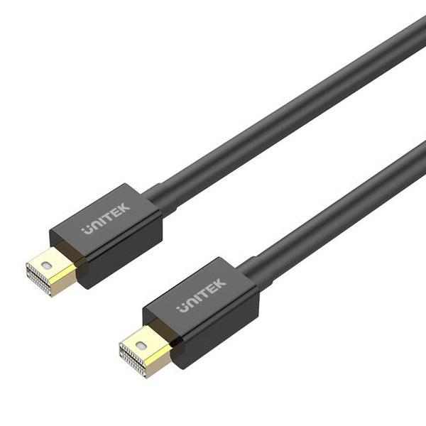 کابل Mini Display Port یونیتک مدل Y-613BK طول 2 متر UNITEK Y-C613BK Mini Display Cable 2m